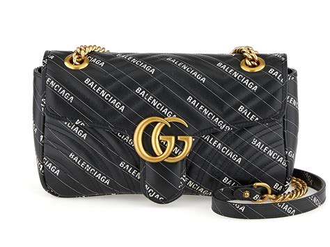 gucci and balenciaga collab purse|Gucci Balenciaga hacker bag.